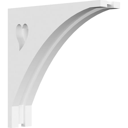 Ekena Millwork Winston Architectural Grade PVC Corbel, 1 7/8"W X 8"D X 8"H CORP01X08X08WN